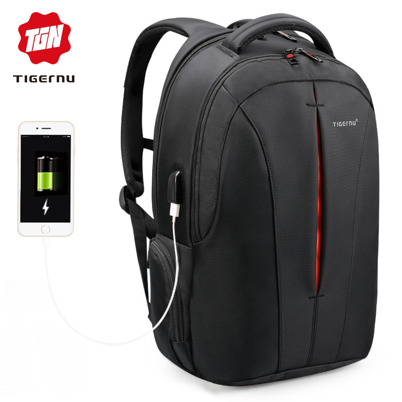 Lifetime warranty TSA anti-theft men's backpack 15.6-17 inch laptop backpack waterproof travel backpack men's USB charger Mochila