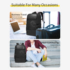 Lifetime warranty, Chinese men's backpack, 15.6 inch laptop backpack, fashionable waterproof anti-theft dragon series travel bag