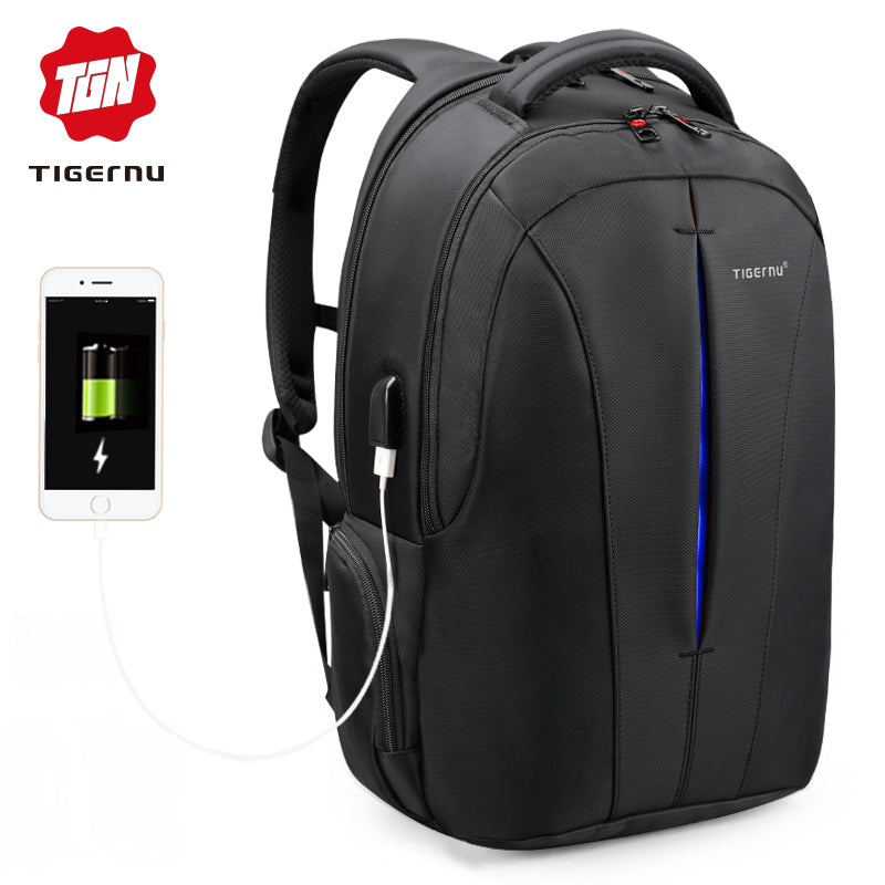 Lifetime warranty TSA anti-theft men's backpack 15.6-17 inch laptop backpack waterproof travel backpack men's USB charger Mochila