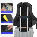 Tigernu - Nueva mochila para portátil de 15,6 pulgadas, ultraligera, impermeable y con carga USB para hombre 