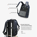 Tigernu Men Retro Series Men's Waterproof 15.6" Laptop Backpack Bags