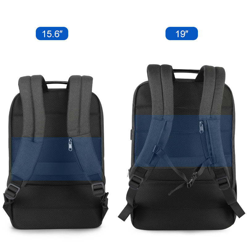 Tigernu Expandable Backpack Men for 15.6-19 Inch Laptop/Computer Backpacks Male Travel Backpack Bags Large Capacity Male Fashion