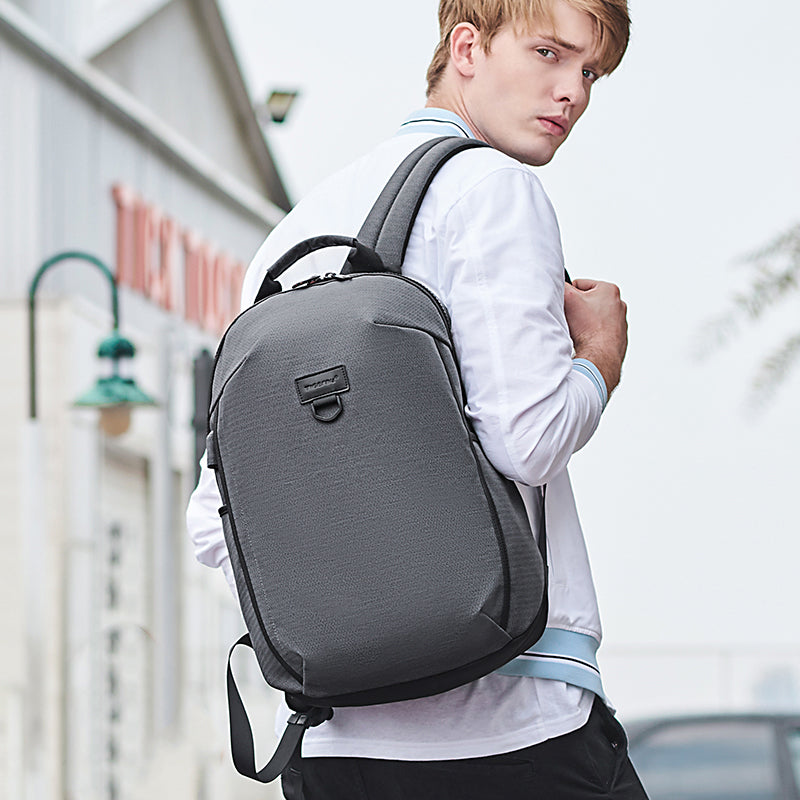 Tigernu's new fashionable 15.6-inch laptop backpack with anti-theft function, men's waterproof school backpack 18L, men's leisure bag