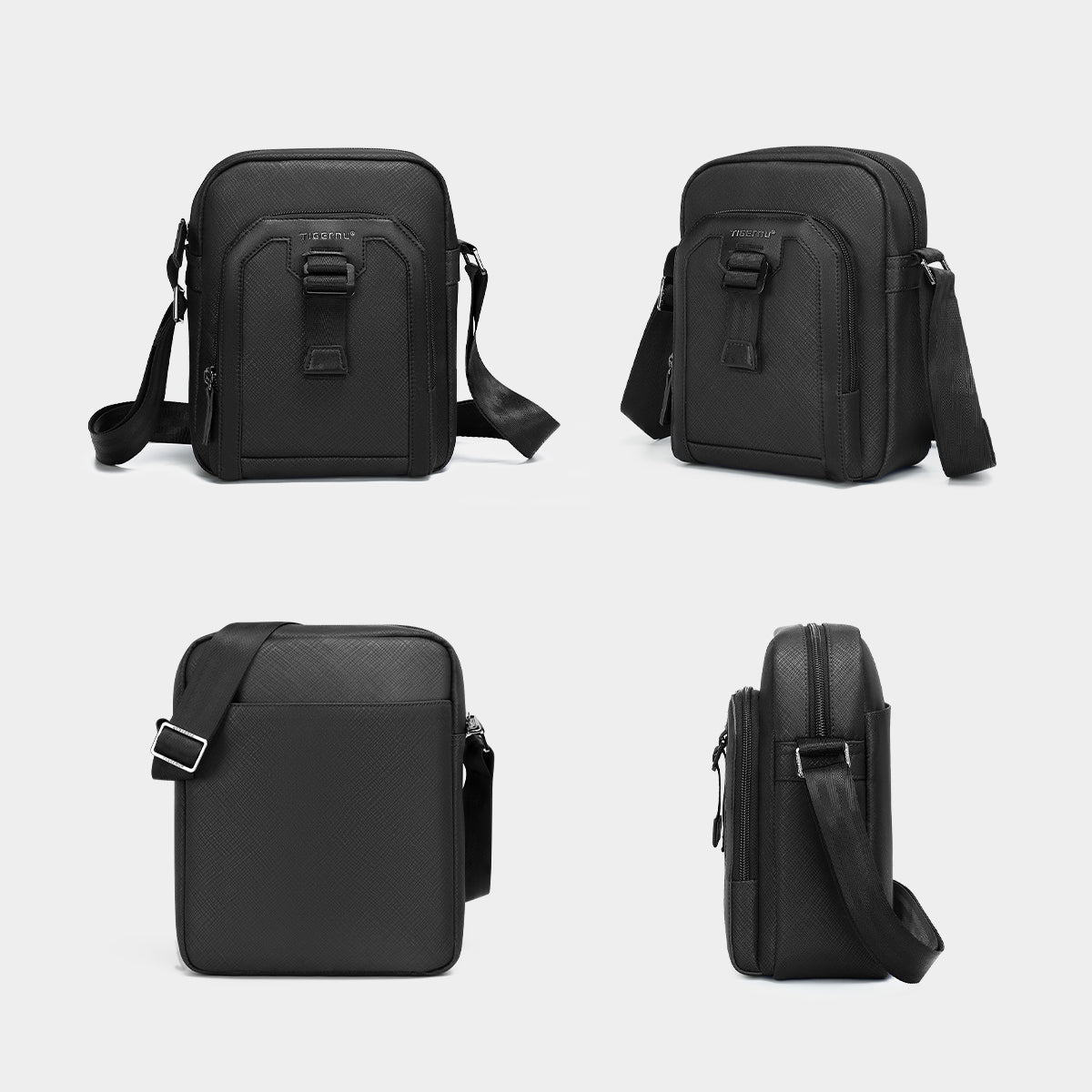 Bolso bandolera Tigernu Elite Series Classic para hombre, compatible con iPad mini de 7,9 pulgadas 