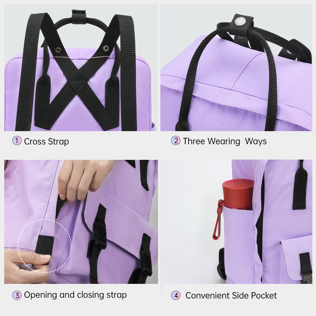 Tigernu Fashion Color Lightweight Women's Bag 14 inch Women's Bag Schoolbag Casual Women's Little Girl's Backpack New