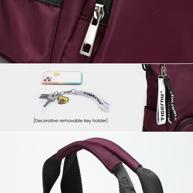 Tigernu T-S8169 college student school bag waterproof daily korean fashion backpacks for girls lady women hand school bag