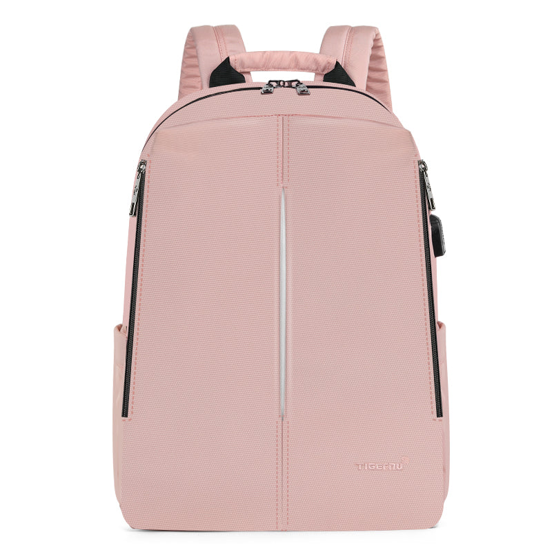 Tigernu backpack for men and women, fashionable casual lightweight laptop backpack, with USB charging, backpack, student luggage