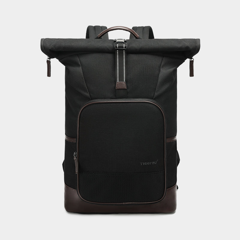 Tigernu T-B9009 anti theft charging travel bags backpack purse Travel Laptop Backpack for Men 15.6 inch fashion roll top design