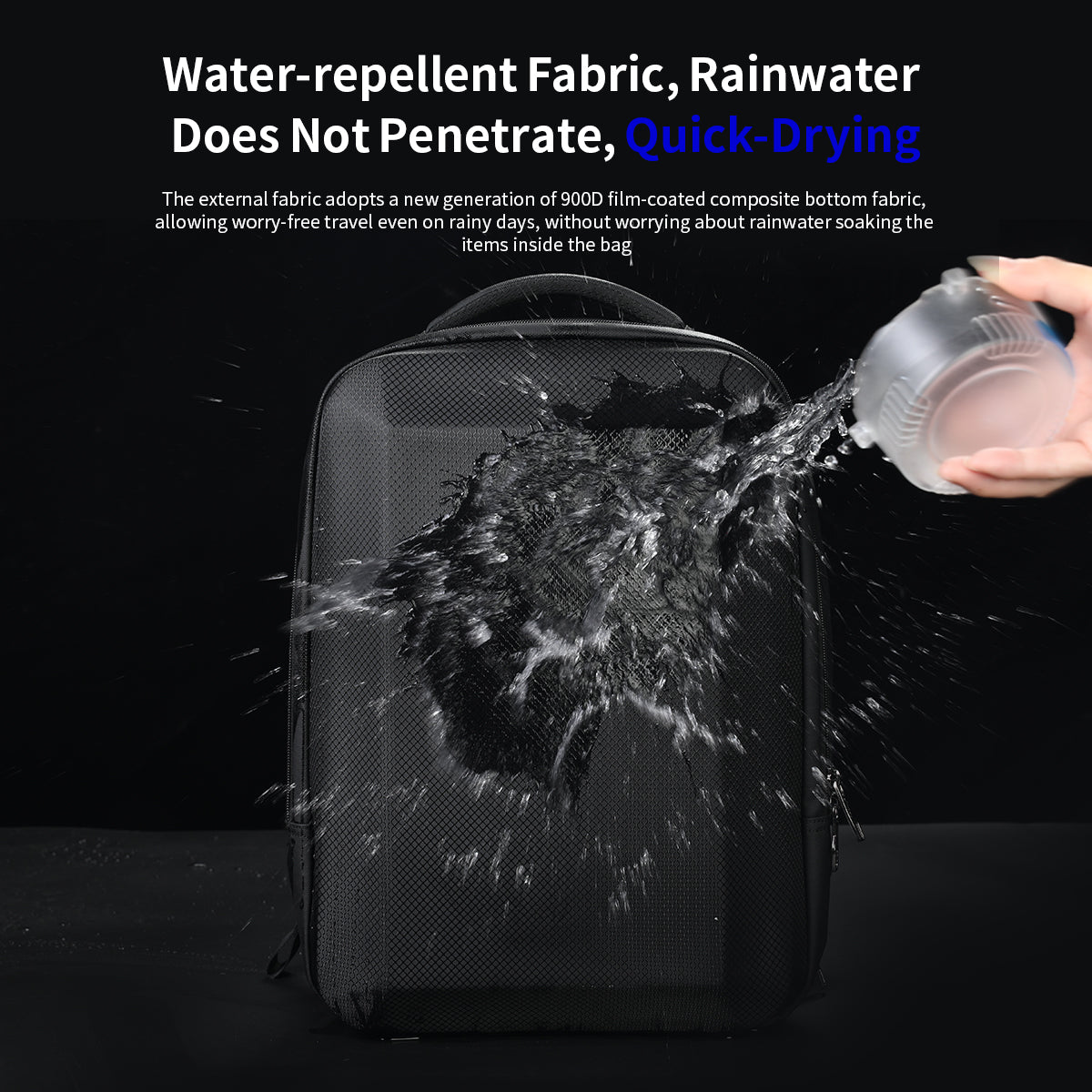 Lifetime Warranty Business Style Men's Backpack 15.6 "Expandable Slim Men's Notebook Backpack Fashion Anti theft Youth Bag