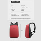 Tigernu Hidden Anti theft Zipper 15.6 inch Men School Laptop Backpacks Water Repellent Travel 20L Multi USB Charger Male Mochila