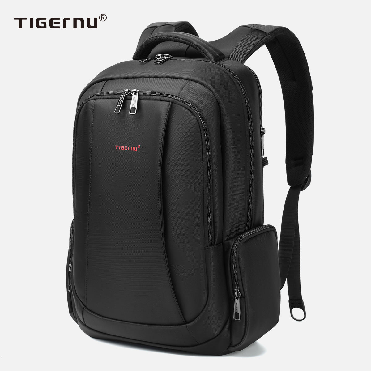 Tigernu Anti Theft Nylon 27L Men 15.6-17 inch Laptop Backpacks School Fashion Travel Backpacking Backpack Male Backpack For Laptop