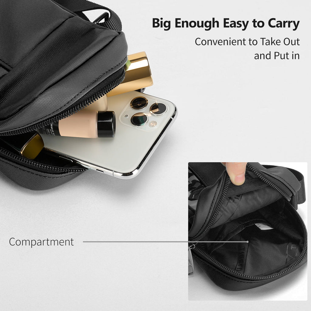 Tigernu New Casual Women Shoulder Bag Handbags Cigarette Phone Bag Wallet Waterproof Men Mini Crossbody Bag Messenger Bag Female