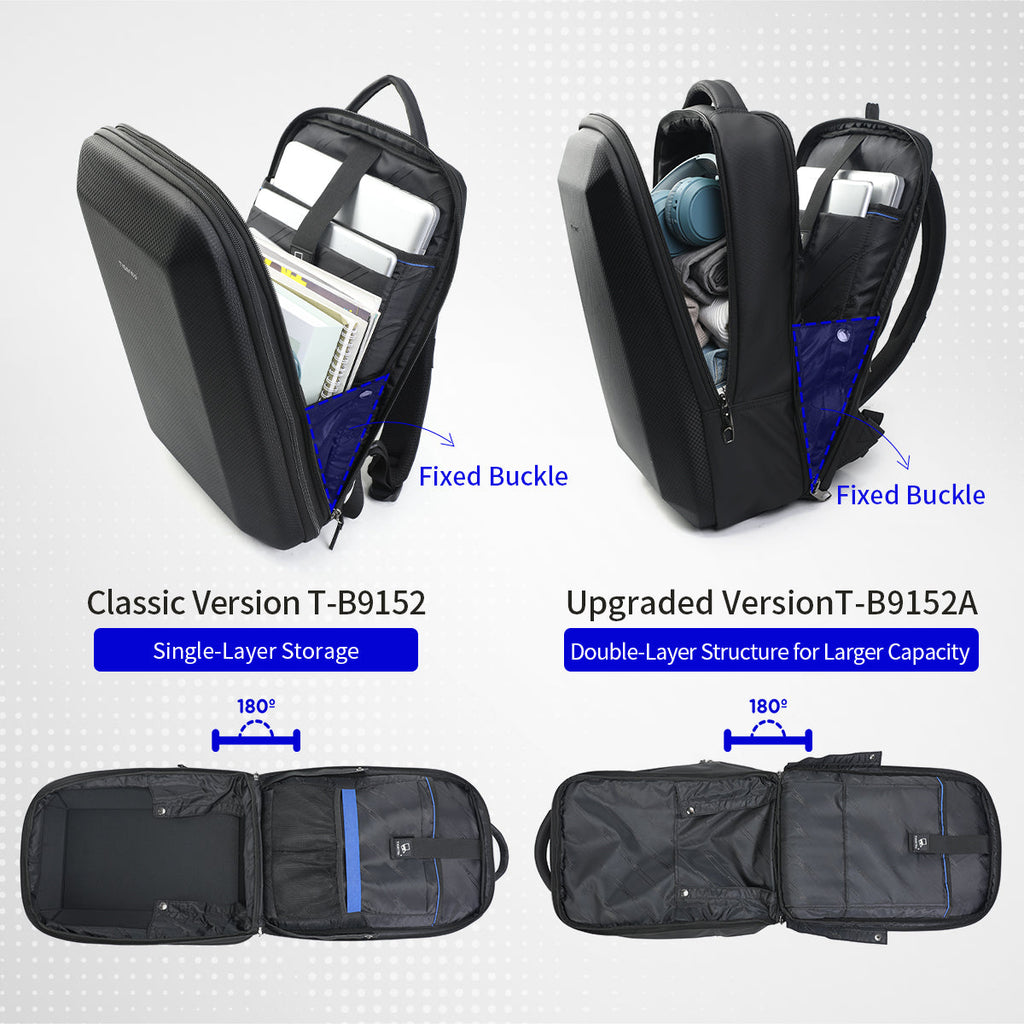 Lifetime Warranty Business Style Men's Backpack 15.6 "Expandable Slim Men's Notebook Backpack Fashion Anti theft Youth Bag