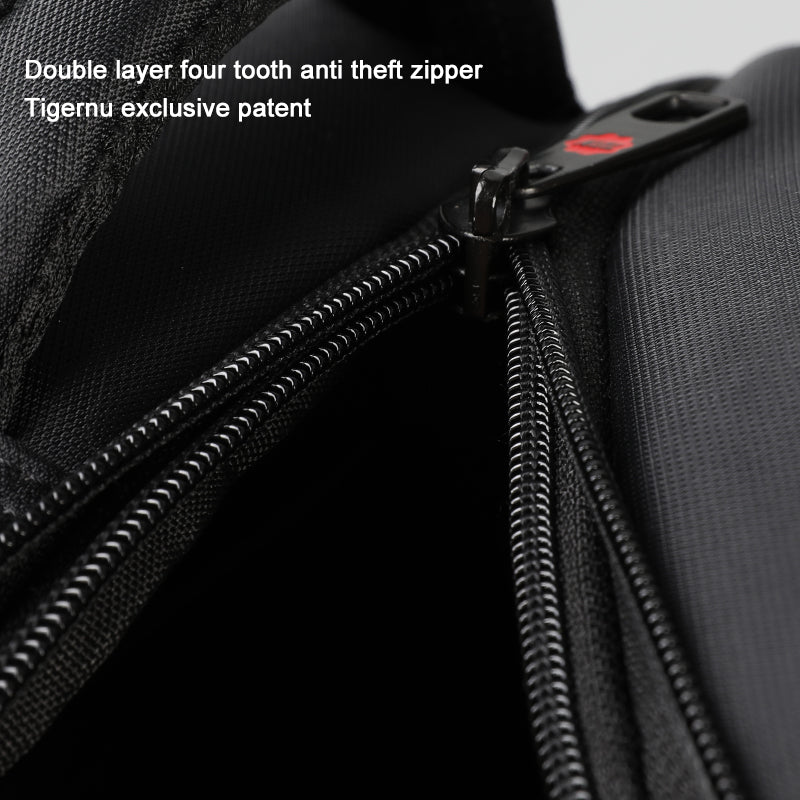 Tigernu Anti Theft Nylon 27L Men 15.6-17 inch Laptop Backpacks School Fashion Travel Backpacking Backpack Male Backpack For Laptop