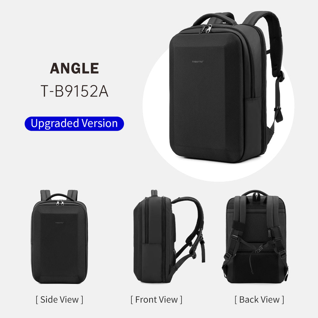Lifetime Warranty Business Style Men's Backpack 15.6 "Expandable Slim Men's Notebook Backpack Fashion Anti theft Youth Bag