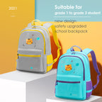 Mochilas escolares Tigernu para niñas y niños, mochilas espaciosas e impermeables con diseño reflectante para niños, lindas mochilas para niños 