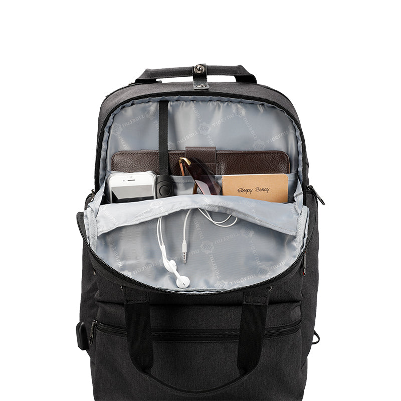 Lifetime Warranty Large Capacity Anti theft 15.6 inch Laptop Backpack USB Charging Backpack Men's Business Leisure Men's Mochila Bag