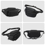 TIGERNU T-S81119 Multi-Compartment Waist Bag 3L with Rotatable Strap