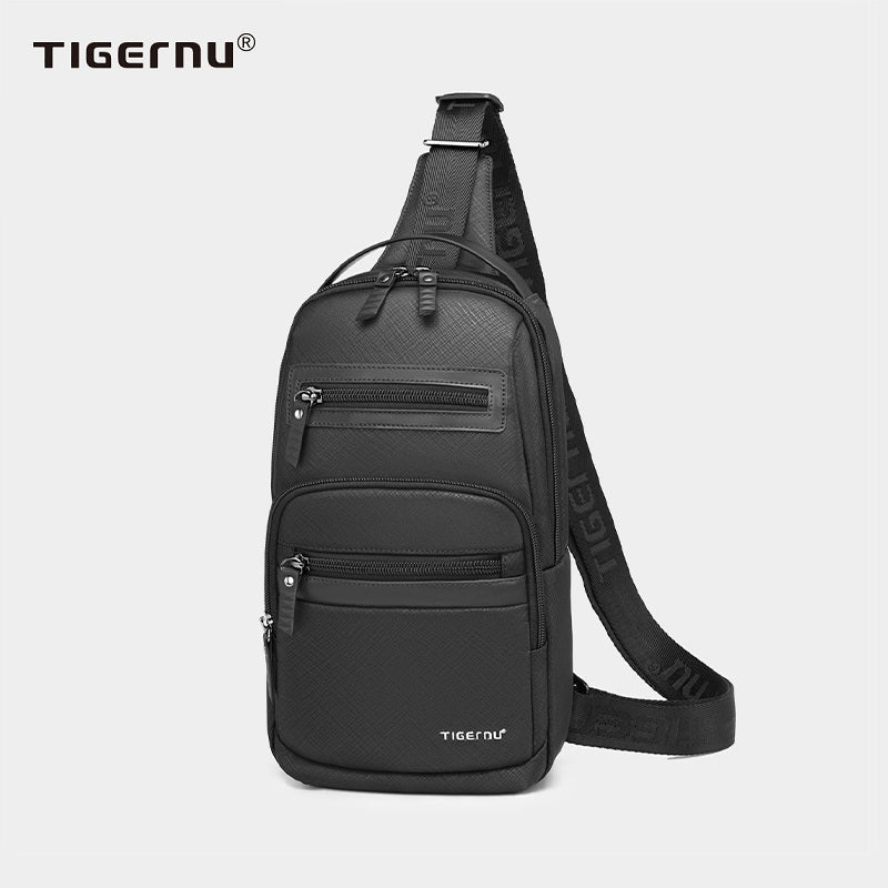 Fashion men's Tigernu mini travel bag, high-quality waterproof shoulder bag, small cross body, messenger, connection series