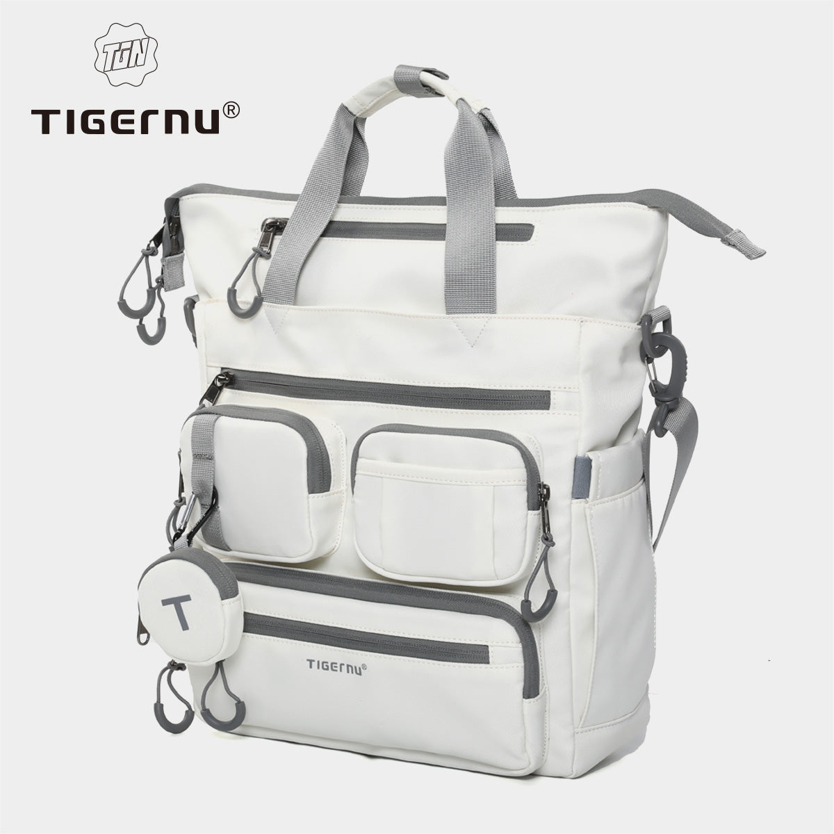 TIGERNU T-B91126 Business Backpack 15.6 Inch Laptop Compatible Multi-Compartment