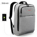 Tigernu brand usb men's backpack anti-theft backpack 14-15.6 inch laptop backpack waterproof men's backpack women's schoolbag