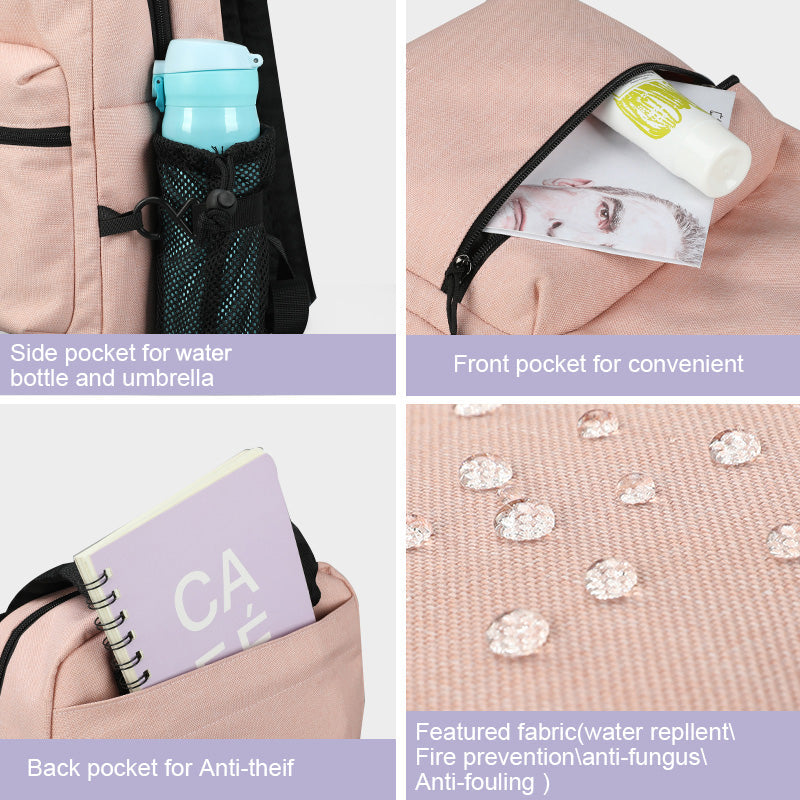 Tigernu New Arrival Women Pink High Quality School Backpacks Bags Soft Light For Girls Travel Mochilas Female Casual Lovely Bags