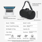 Tigernu 	T-N1051 brand new travel fitness trendy and fashionable gym waterproof bag with shoes compartments