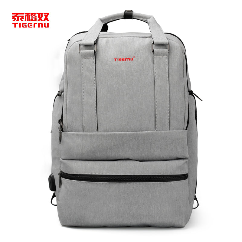 Lifetime Warranty Large Capacity Anti theft 15.6 inch Laptop Backpack USB Charging Backpack Men's Business Leisure Men's Mochila Bag