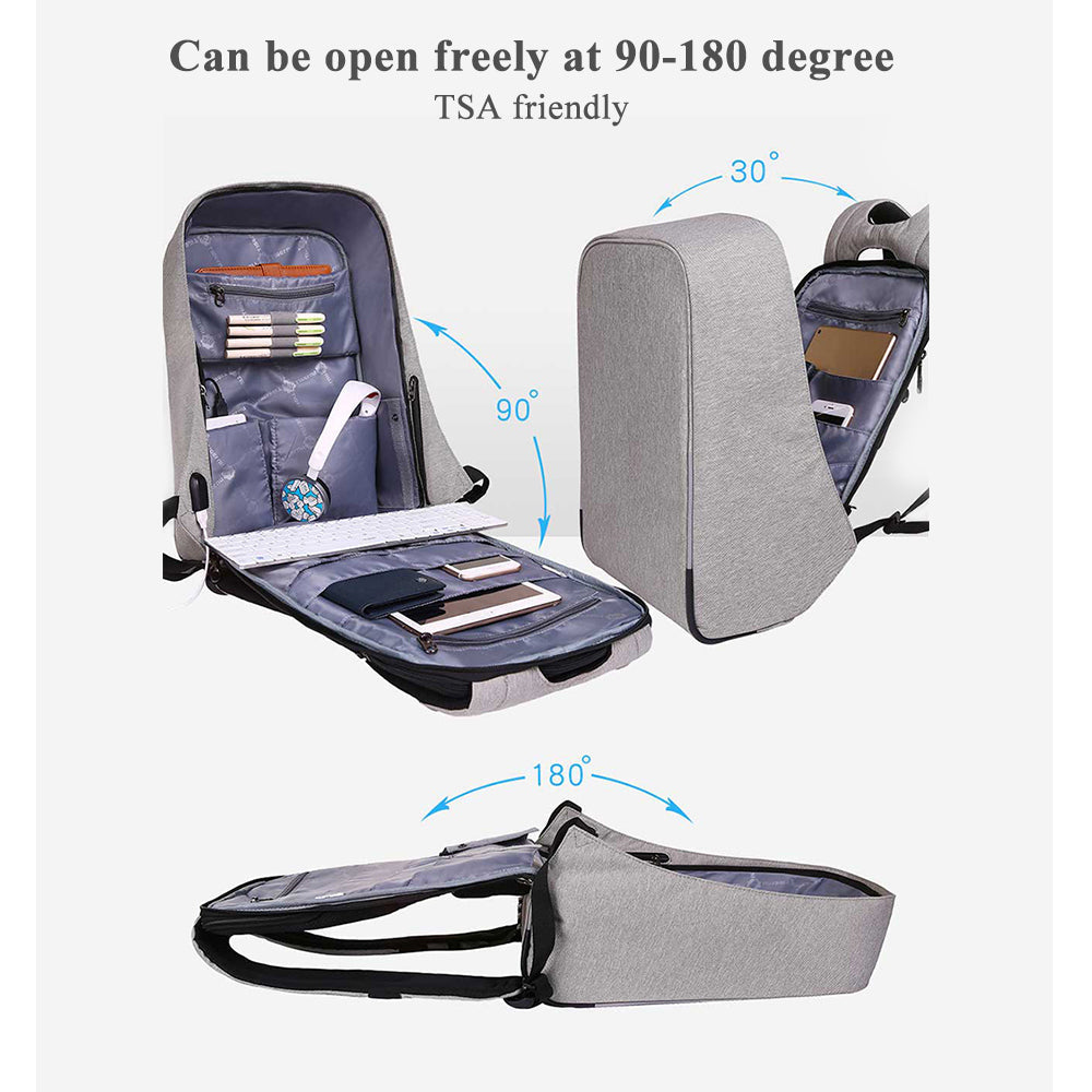 Tigernu T-B3213HB Anti theft 15.6 inch sleeve cover laptop men women USB charging high quality backpack