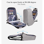 Tigernu T-B3213HB Anti theft 15.6 inch sleeve cover laptop men women USB charging high quality backpack