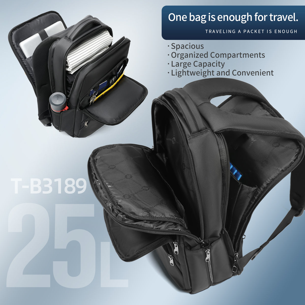 Tigernu T-B3189 nylon backpack school bagpack mochila morrales juveniles escolares laptop backpack