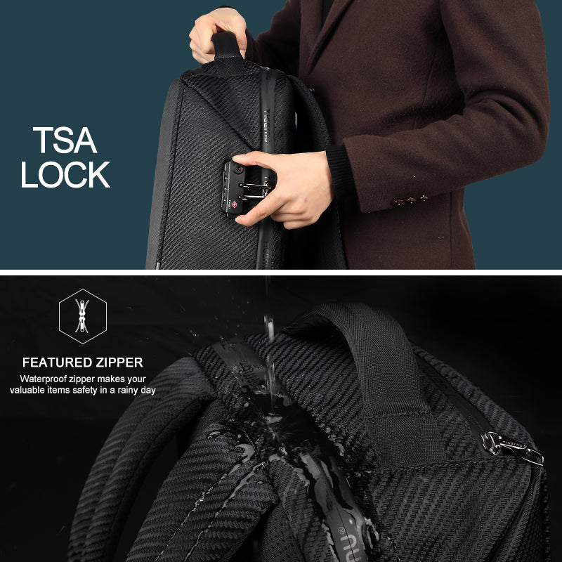 Tigernu New Arrival TSA Lock No Key Business Laptop Backpacks Hign Quality 15.6 inch Anti Theft Men Travel Bags Male Mochilas