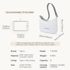 TIGERNU T-S81188 Compact Shoulder Bag 2L Tablet Compatible Multi-Compartment