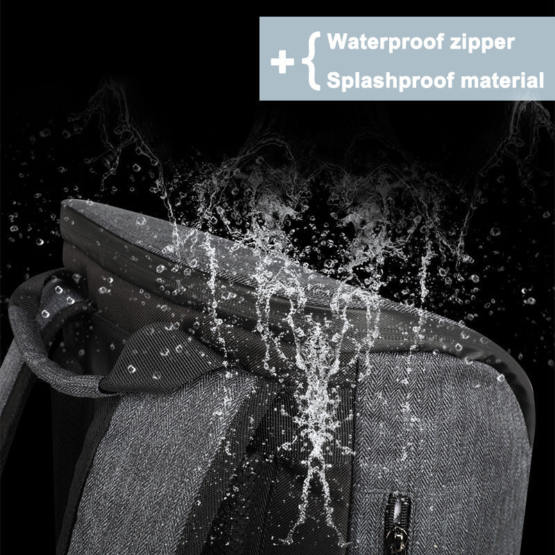 Double layer men's backpack, lifetime warranty, laptop backpack 15.6 inches, travel bag, designer men's backpack, classic series