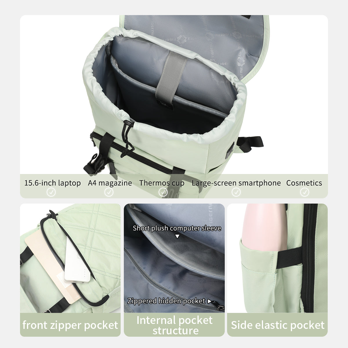 Tigernu T-B9381 custom casual sport mochila backpack bag waterproof computer laptop backpack bagpack women