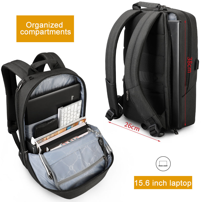 Tigernu T-B3621B wholesale 15.6'' USB softback student notebook travel bag outdoor laptop backpack for men 2 buyers