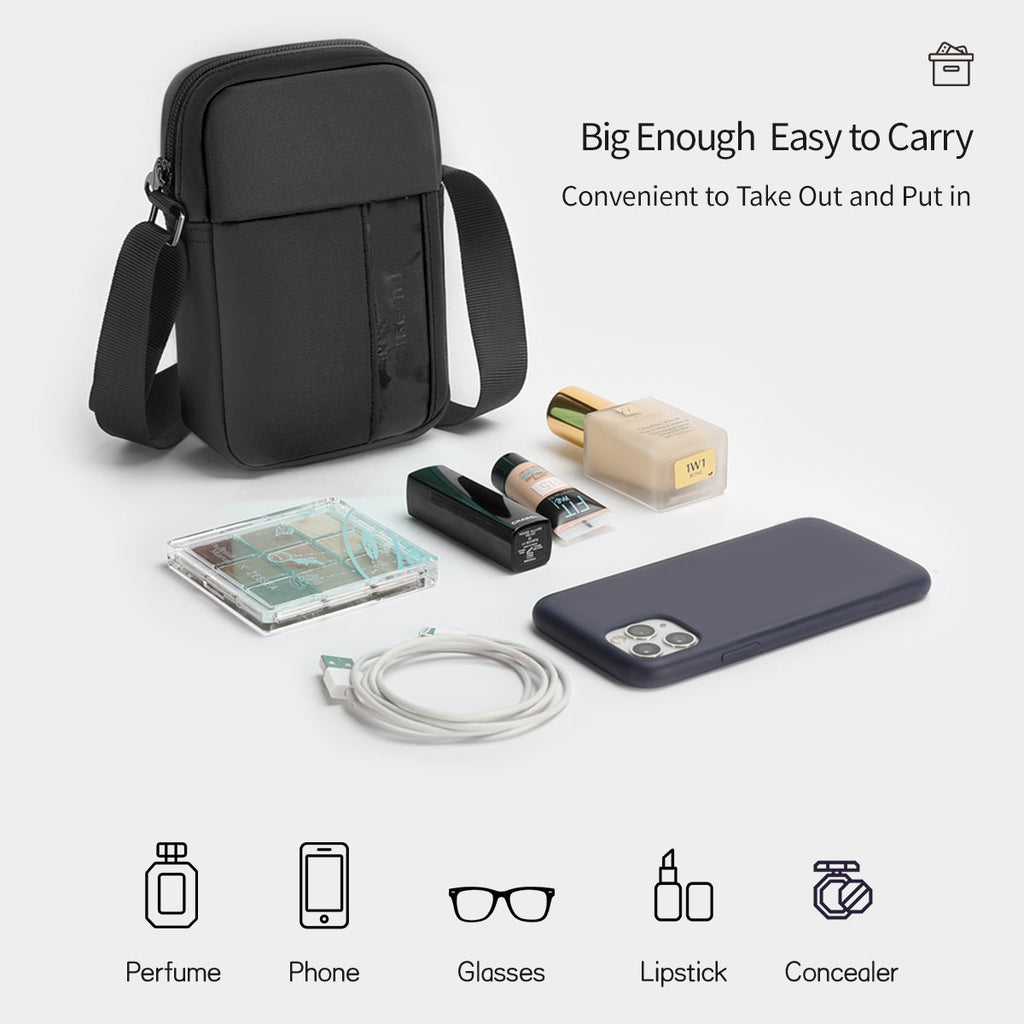 Tigernu New Casual Women Shoulder Bag Handbags Cigarette Phone Bag Wallet Waterproof Men Mini Crossbody Bag Messenger Bag Female