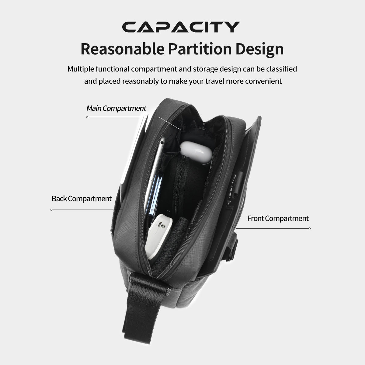 Tigernu Elite Series Anti-wrinkle Waterproof Messenger Bags for 10.2inch iPad