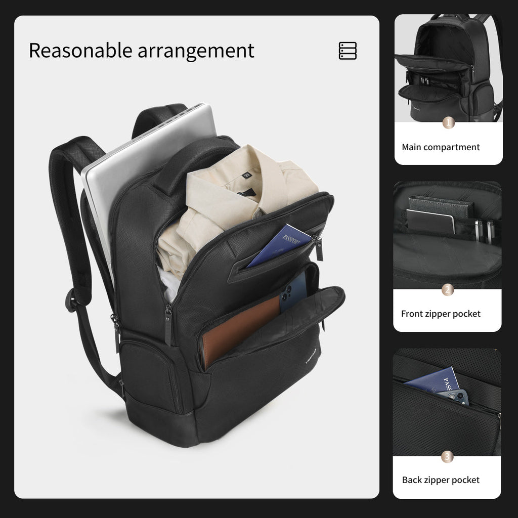 Tigernu Anti-theft Laptop Backpack 15.6" Anti-wrinkle Waterproof Oxford Backpack Men Fashion Travel Bag Backpacks Connect Series