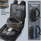 Tigernu New Design Leisure Large Capacity Commuting Business Travel Backpack Water-resistant Computer Bag for Men