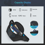 Tigernu T-S8166 Outdoor Sports Pocket Running Waterproof Phone bag Waist Belt Pack Travel Bag for men Bum Bag