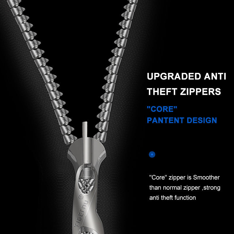 Lifetime warranty RFID improved anti-theft zipper waterproof men's laptop backpack with USB large capacity travel bag for men and women