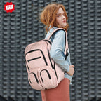 Lifetime warranty RFID improved anti-theft zipper waterproof men's laptop backpack with USB large capacity travel bag for men and women