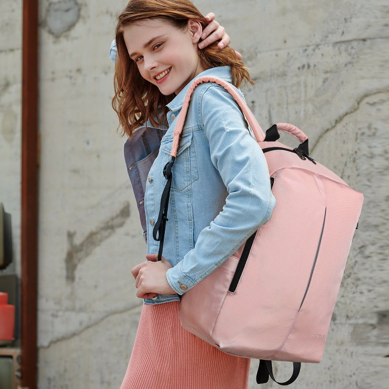 Tigernu backpack for men and women, fashionable casual lightweight laptop backpack, with USB charging, backpack, student luggage