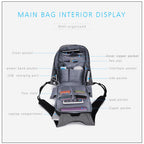 Tigernu T-B3213HB Anti theft 15.6 inch sleeve cover laptop men women USB charging high quality backpack