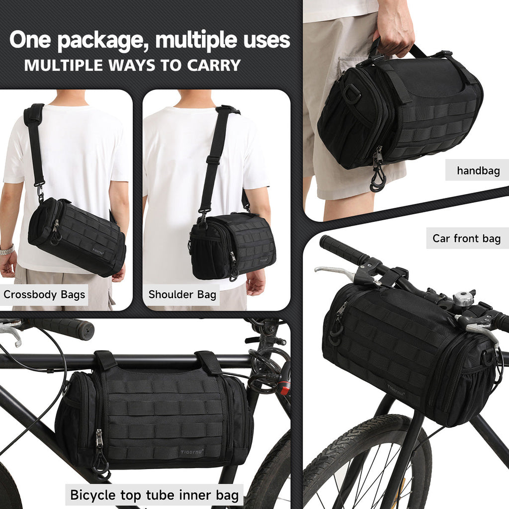 TIGERNU T-S81169 Sports Duffel Bag 7L Waterproof with Full Flap Double Zipper