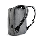 Tigernu brand ultra-thin backpack USB charging men's 14 inch 15.6 inch laptop backpack women's splash proof simple youth schoolbag