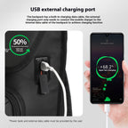 TIGERNU T-B91115 Business Backpack with USB Charging Port & Multi-Layer Organization