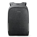 Tigernu T-B3213HC Backpack for men boys travel outdoor big bag with usb charging anti theft black gray leisure style fits for 15.6