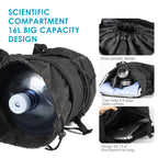 Tigernu men's/women's backpack, sports waterproof, with USB charging and laptop compartment